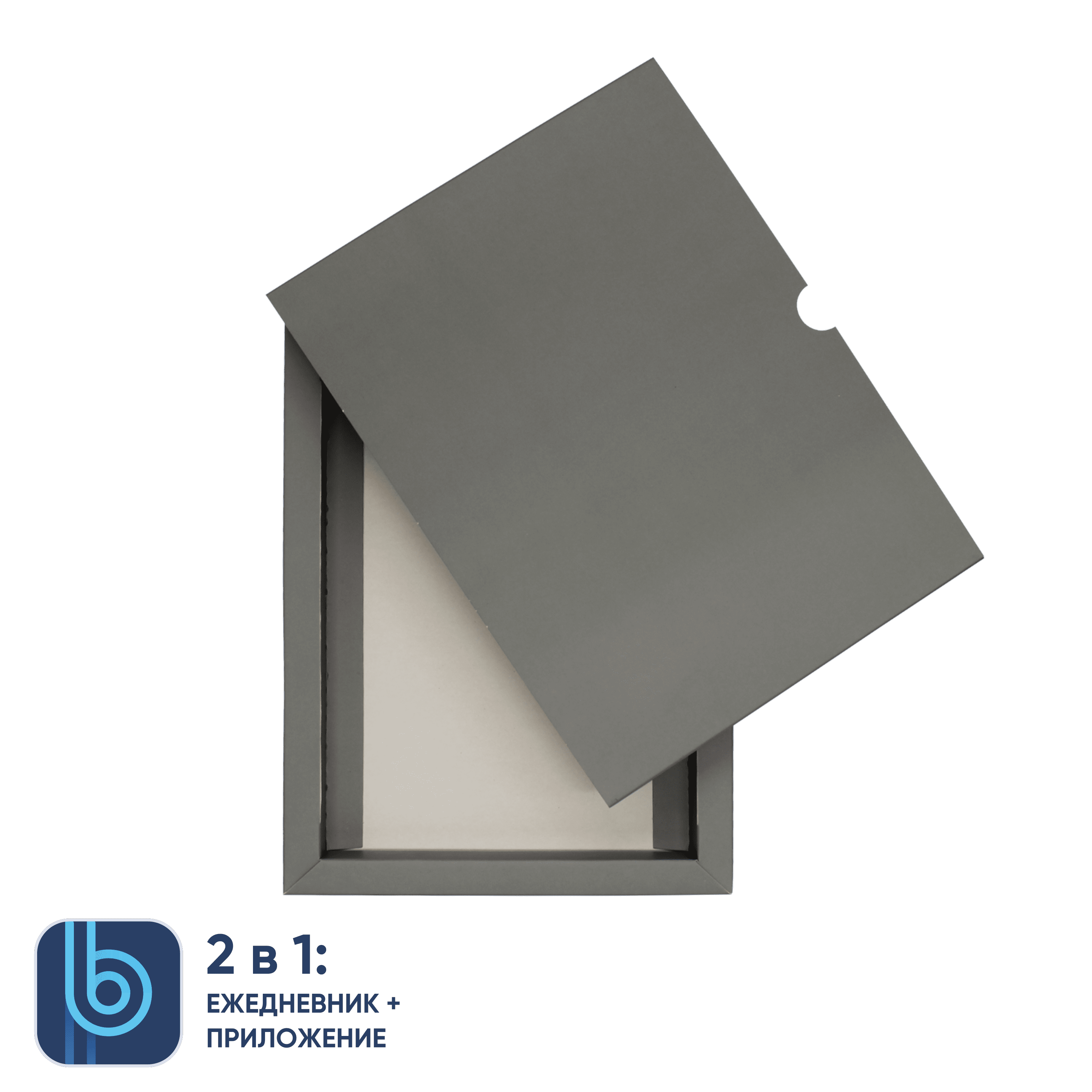 Коробка под ежедневник Bplanner (серый)
