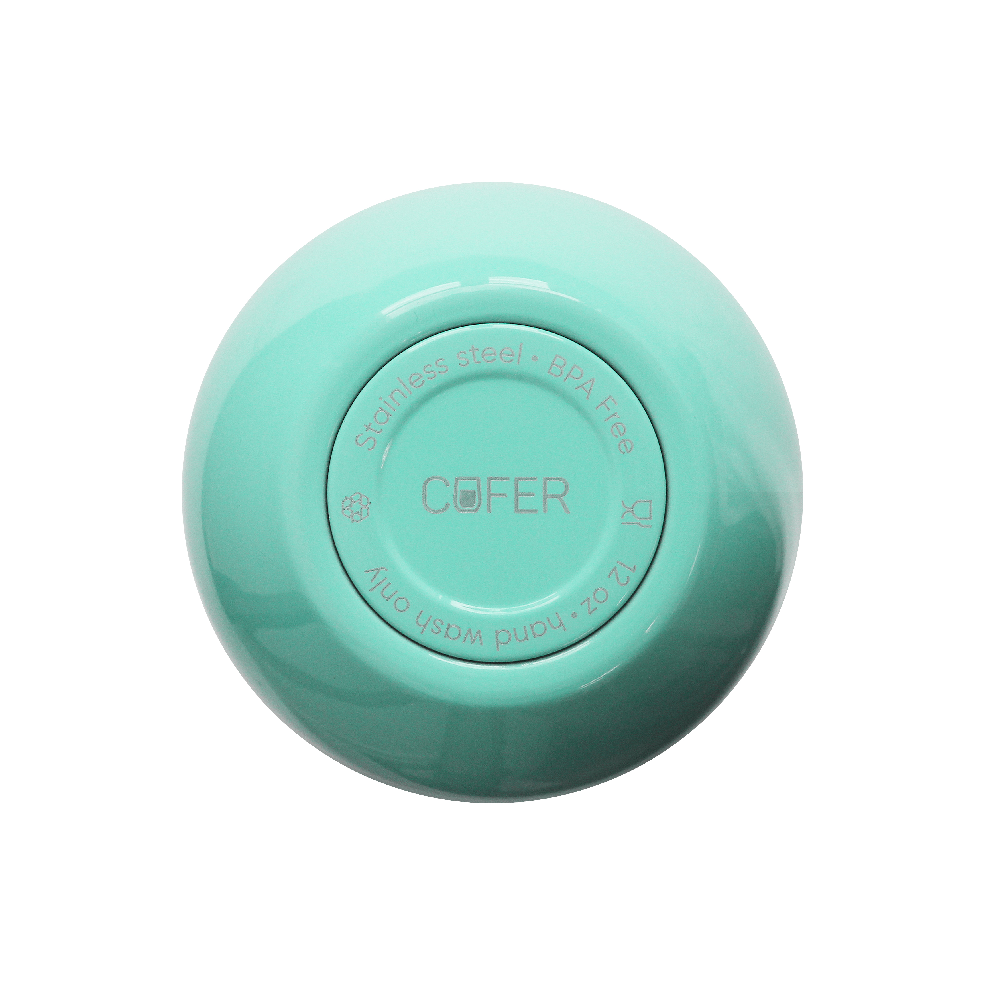 Кофер CO12, цвет бирюзовый, 12 oz