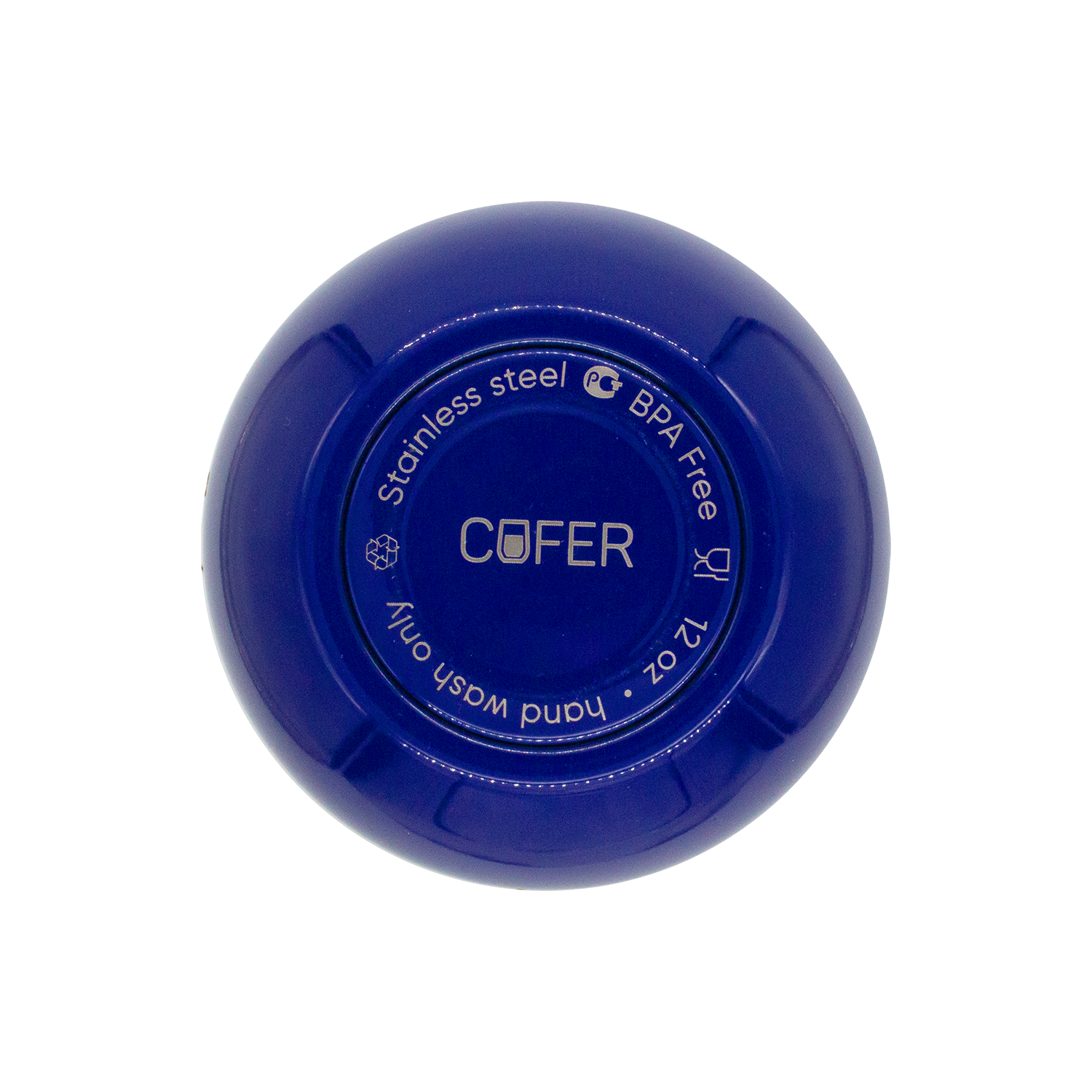 Кофер CO12, цвет синий, 12 oz