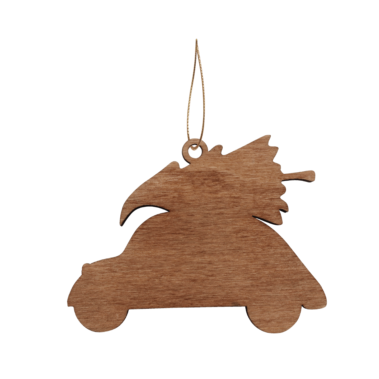 Ёлочная игрушка Домик (синий)