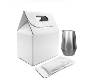 Набор Coffee Box с кофером металлик EDGE CO12m
