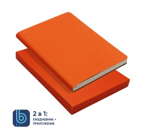 Ежедневник Bplanner.01 в подарочной коробке  (оранжевый)