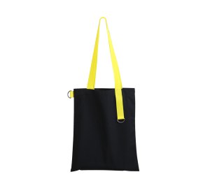 Шоппер Superbag black (чёрный с жёлтым)