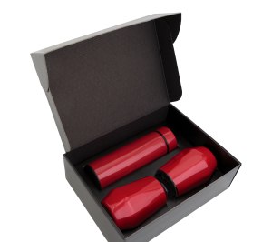 Набор Hot Box E2 black, цвет красный