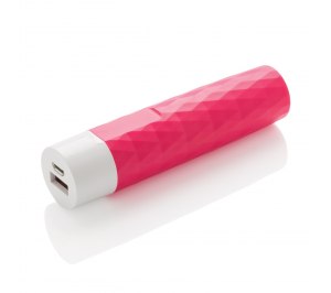 Зарядное устройство Geometric, 2200 mAh, розовый