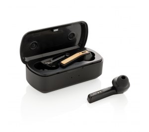 Наушники Bamboo Free Flow TWS с чехлом для зарядки
