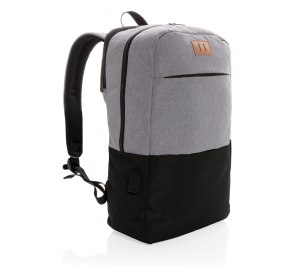 Рюкзак для ноутбука Modern USB & RFID (не содержит ПВХ), 15"