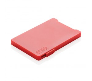 Держатель RFID для пяти карт, красный