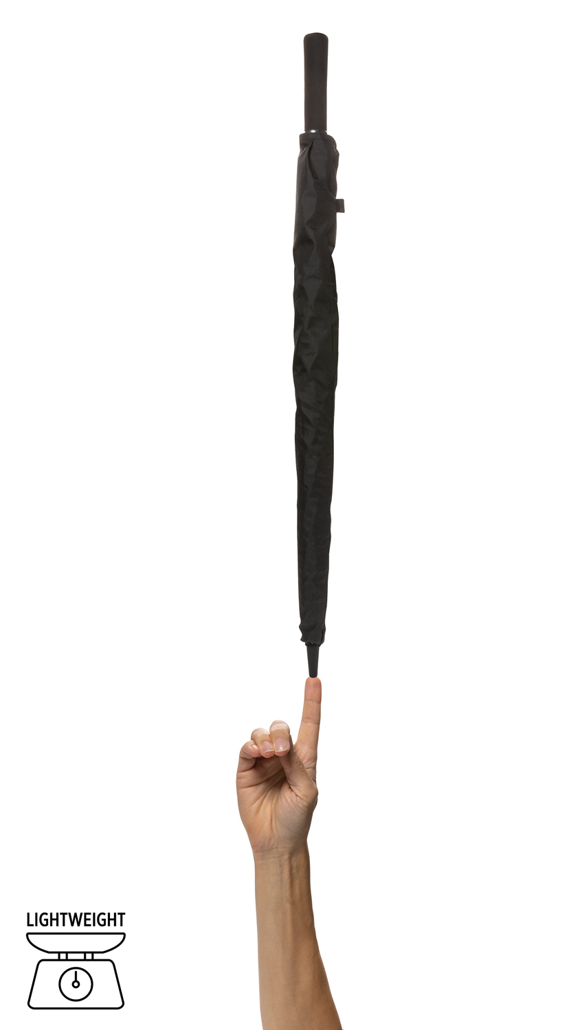 Ультралегкий зонт-трость Swiss Peak из rPET Aware™, 25"